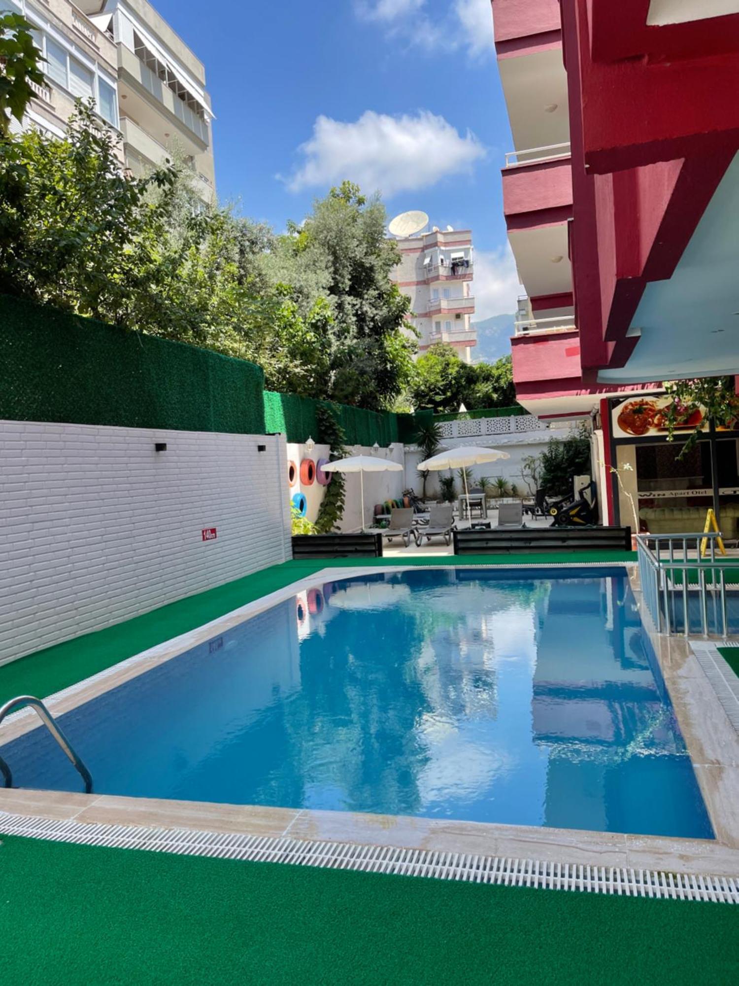 Twin Apart Hotel Alanya Kültér fotó