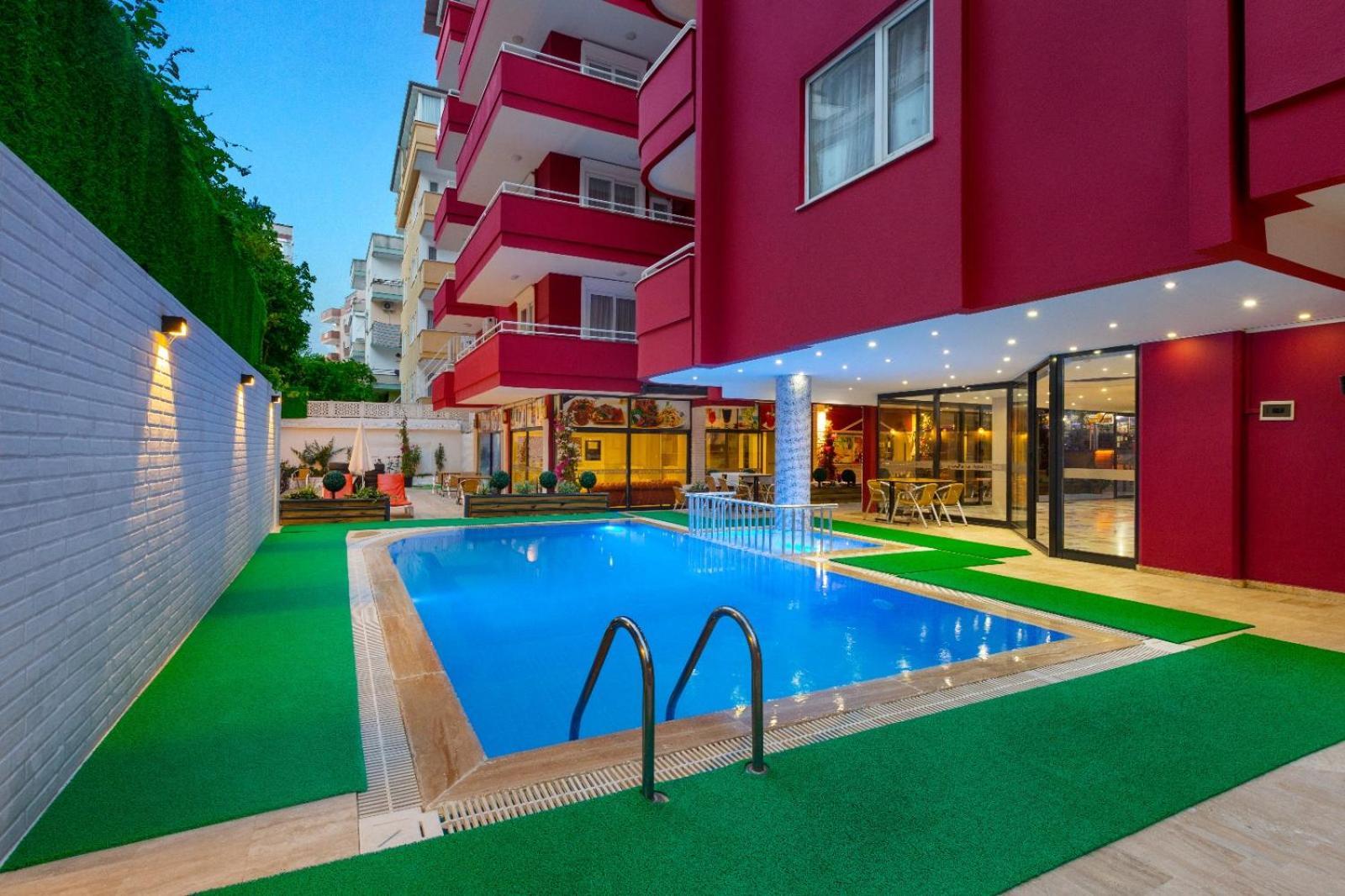 Twin Apart Hotel Alanya Kültér fotó