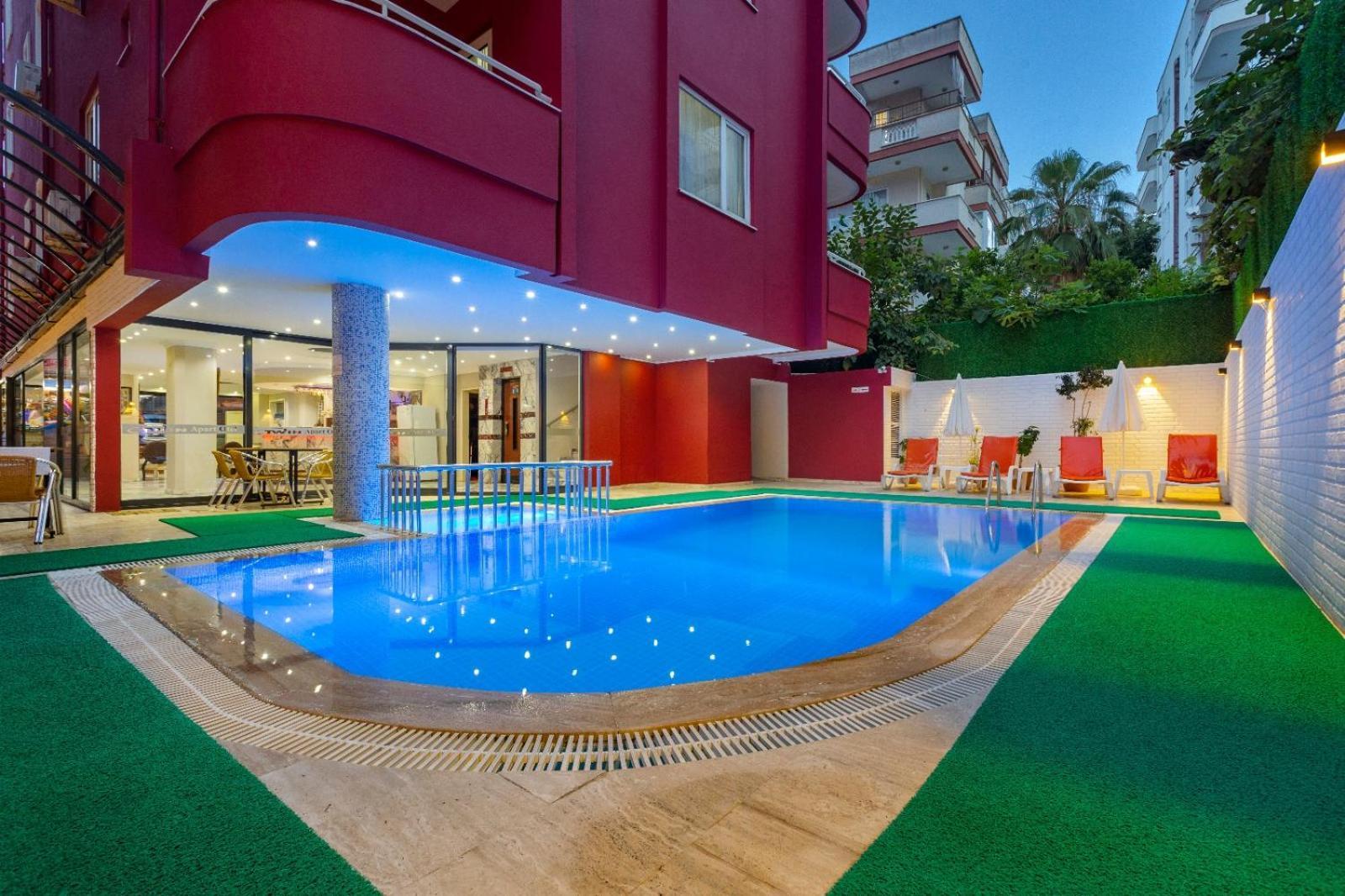 Twin Apart Hotel Alanya Kültér fotó