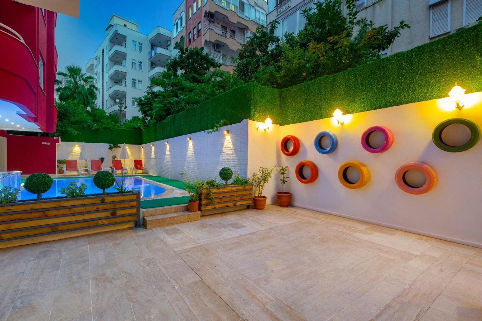 Twin Apart Hotel Alanya Kültér fotó